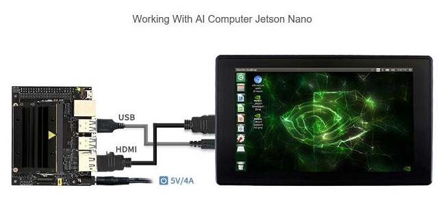 7 inch touch display