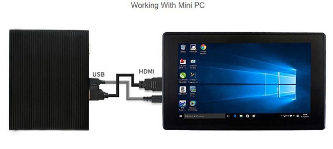 7 inch touch display