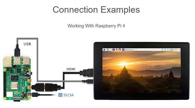 7 inch touch display